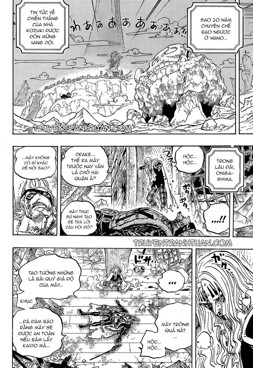 One Piece chương 1052, trang 4