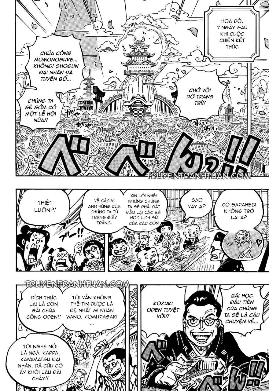 One Piece chương 1052, trang 6