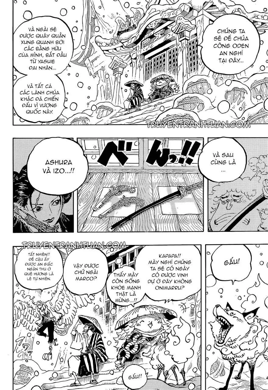 One Piece chương 1052, trang 8