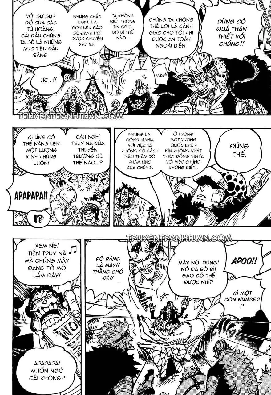 One Piece chương 1052, trang 14