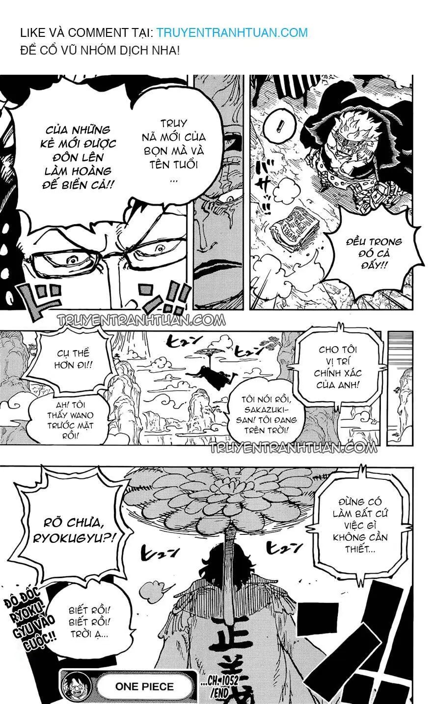 One Piece chương 1052, trang 15