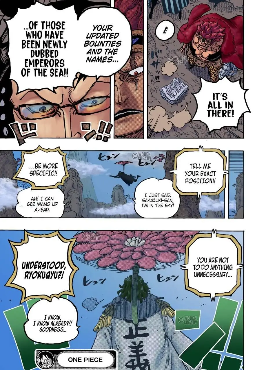 One Piece chương 1052, trang 19