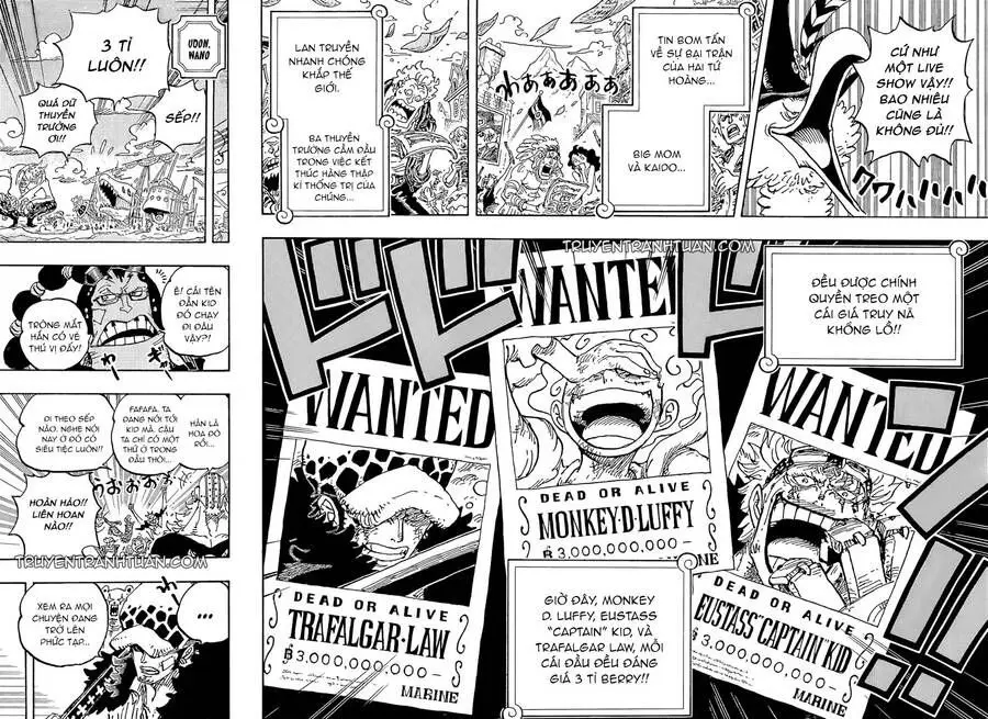 One Piece chương 1053, trang 2