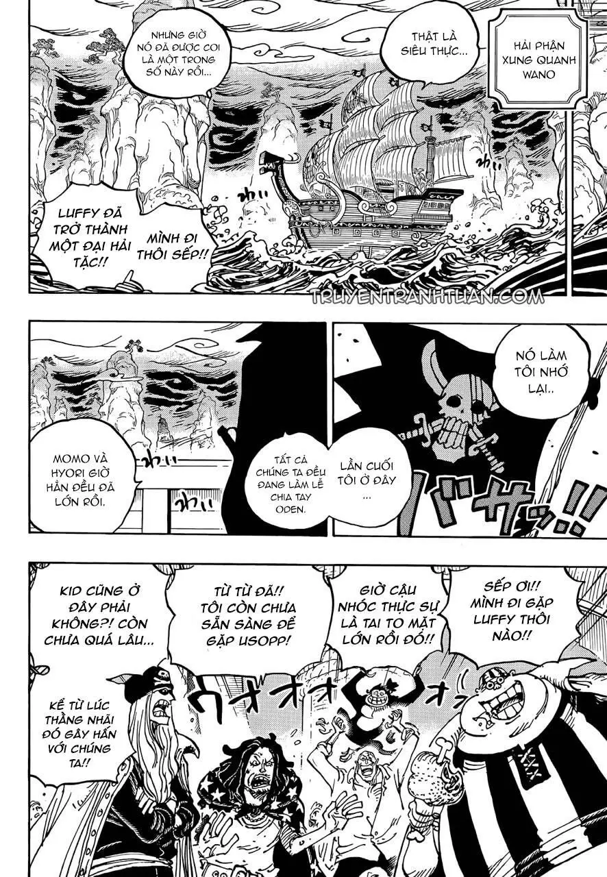 One Piece chương 1054, trang 8