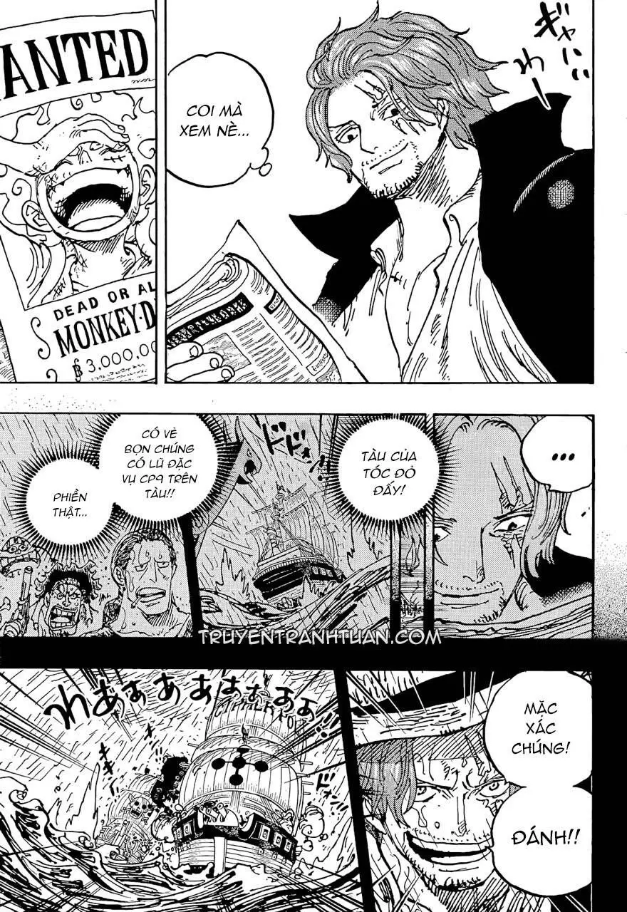 One Piece chương 1054, trang 9