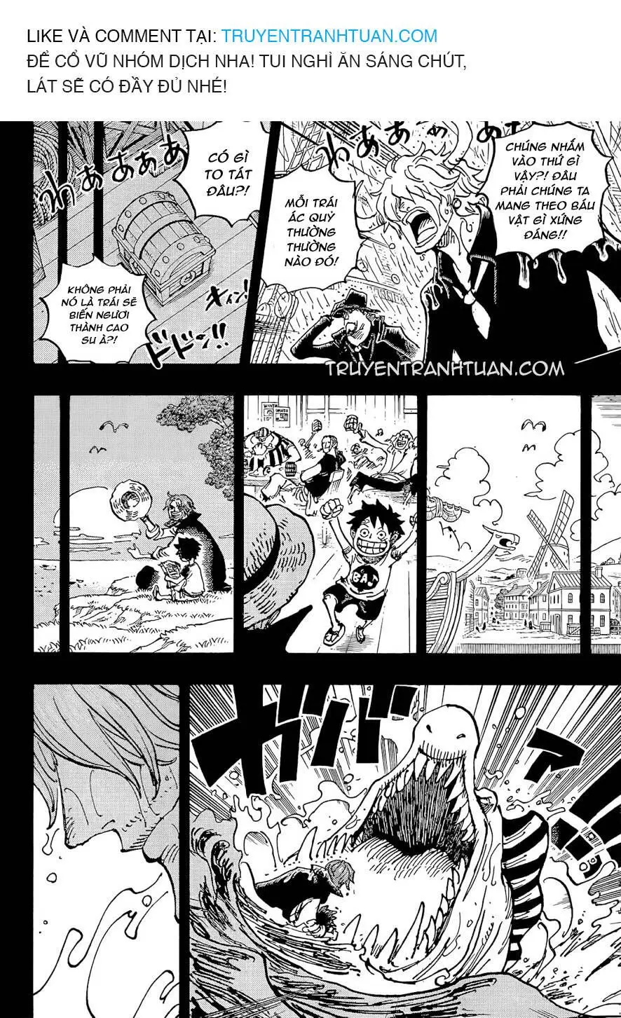 One Piece chương 1054, trang 10