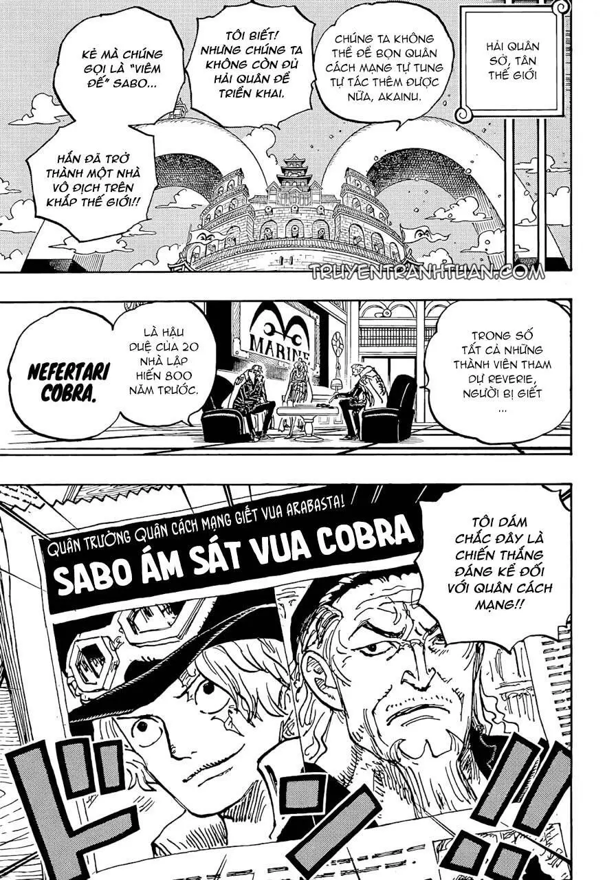 One Piece chương 1054, trang 13