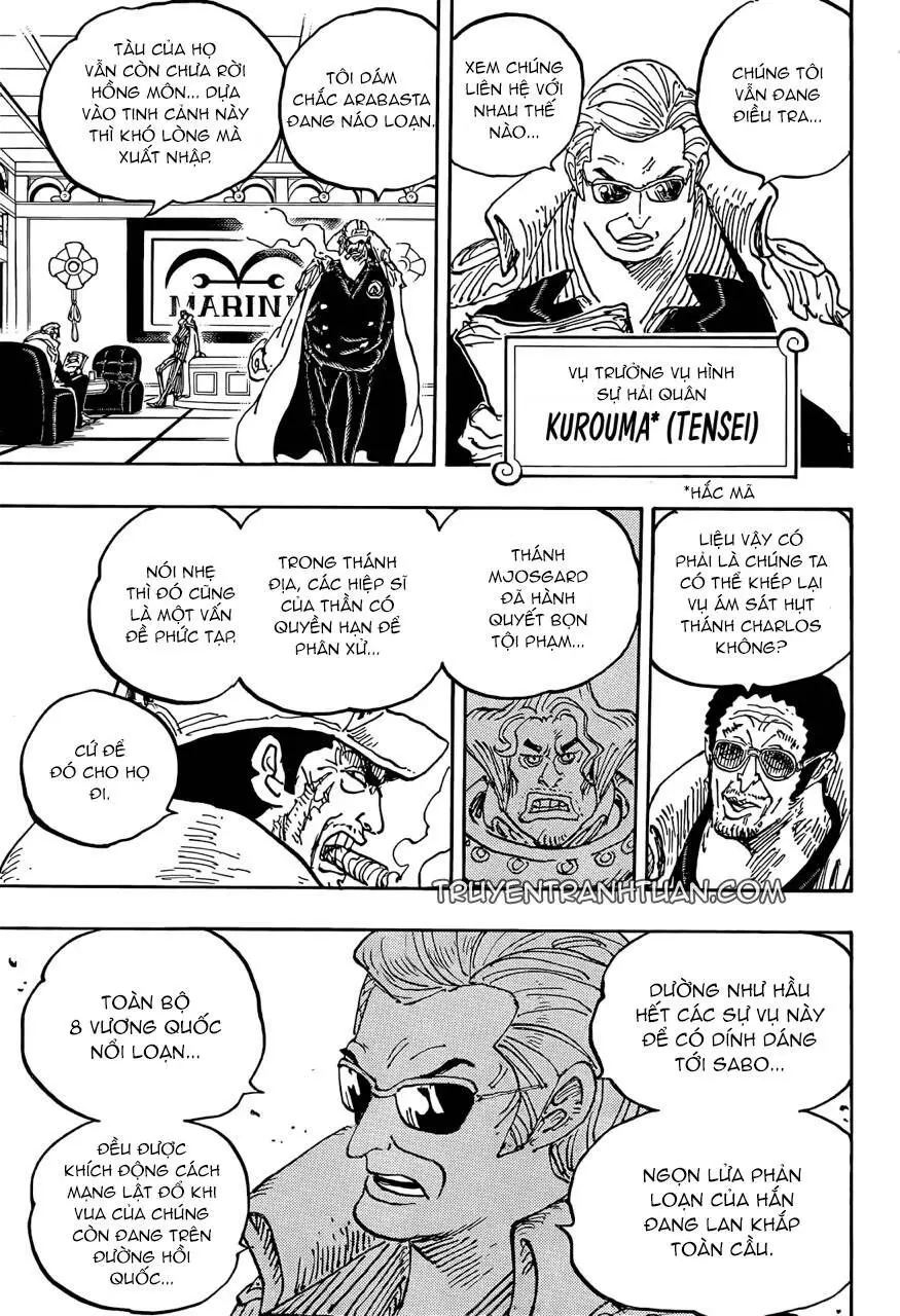 One Piece chương 1054, trang 15