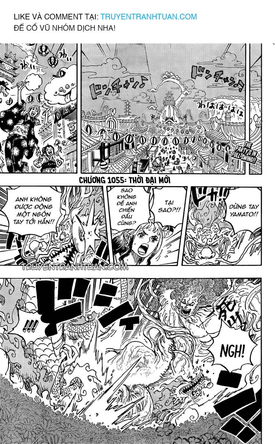 One Piece chương 1055, trang 4