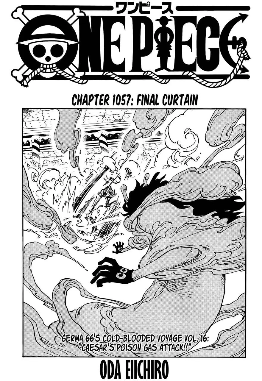 One Piece chương 1057, trang 2