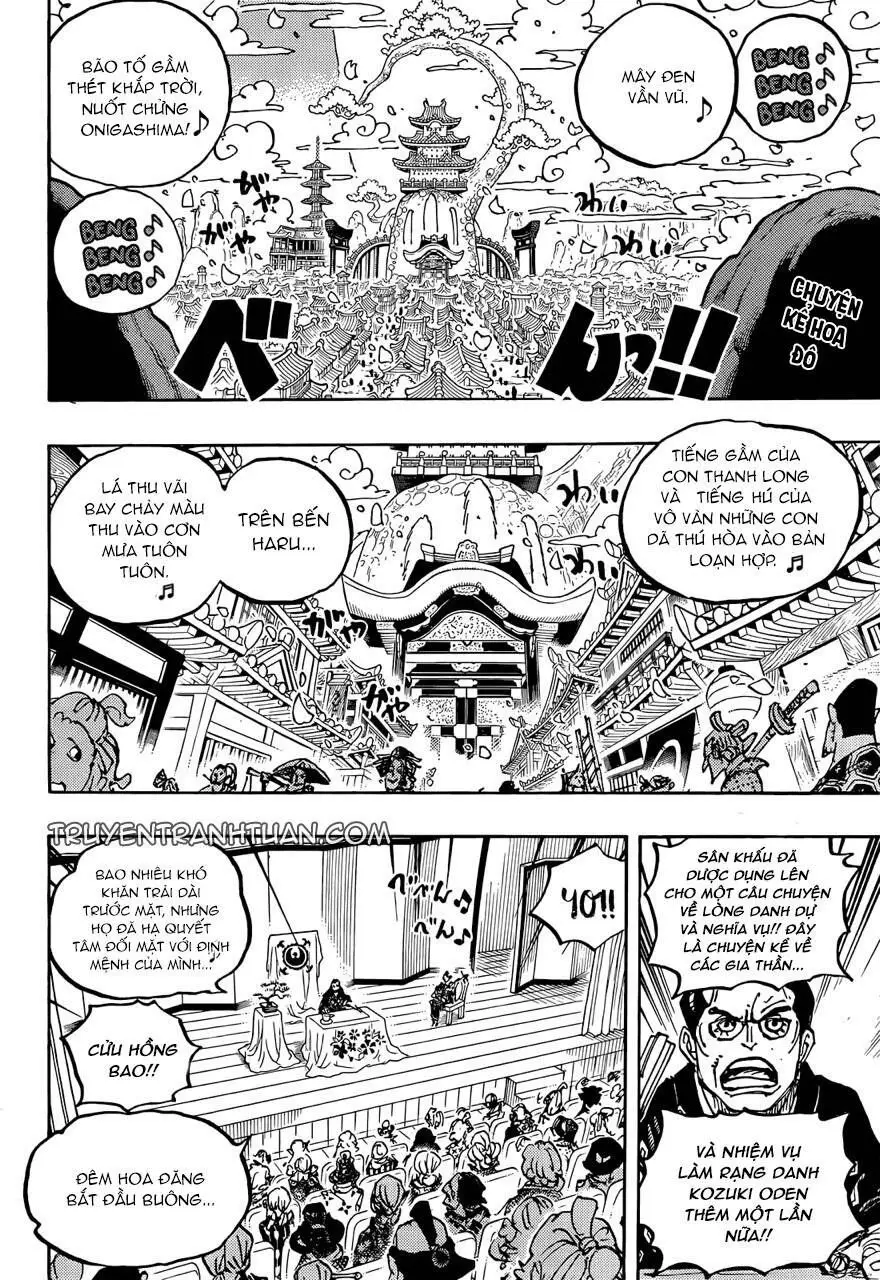 One Piece chương 1057, trang 3
