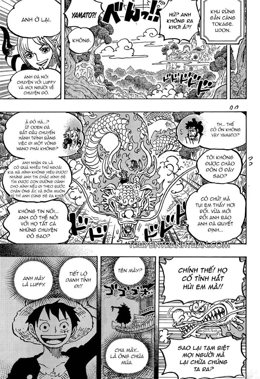 One Piece chương 1057, trang 4