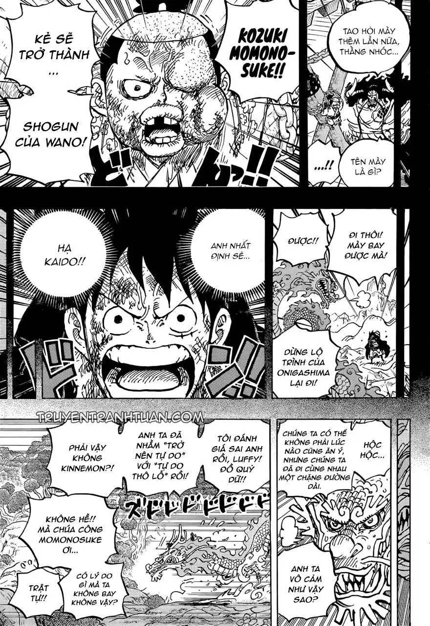 One Piece chương 1057, trang 6