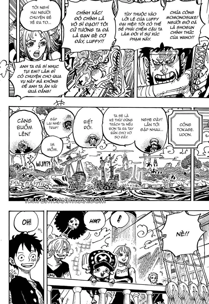 One Piece chương 1057, trang 7