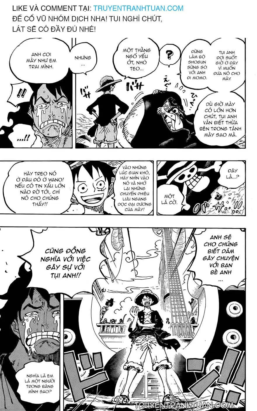 One Piece chương 1057, trang 10