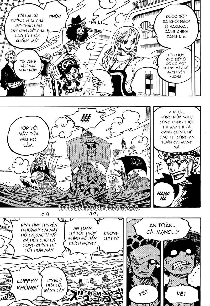 One Piece chương 1057, trang 12
