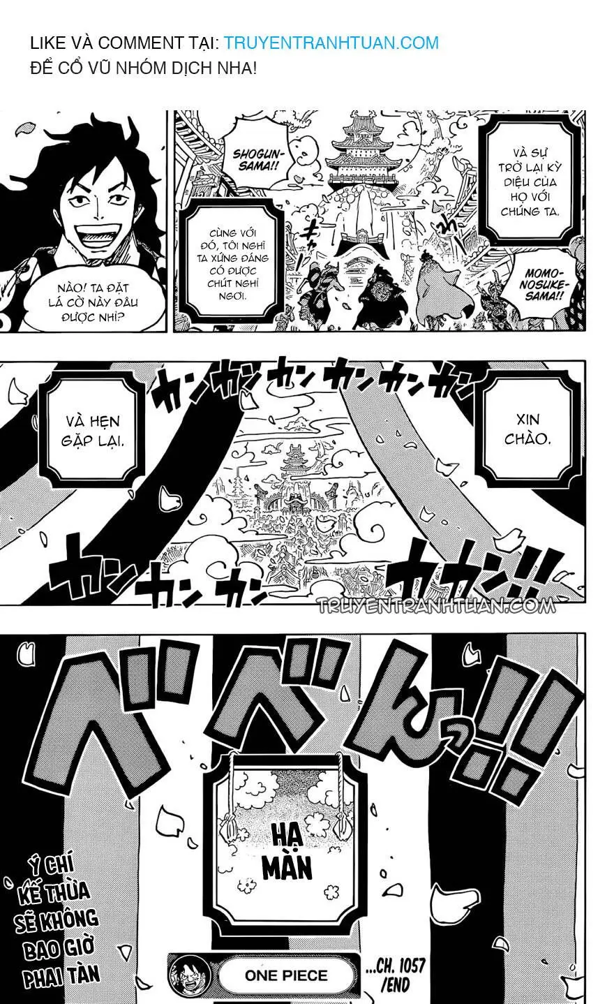 One Piece chương 1057, trang 17