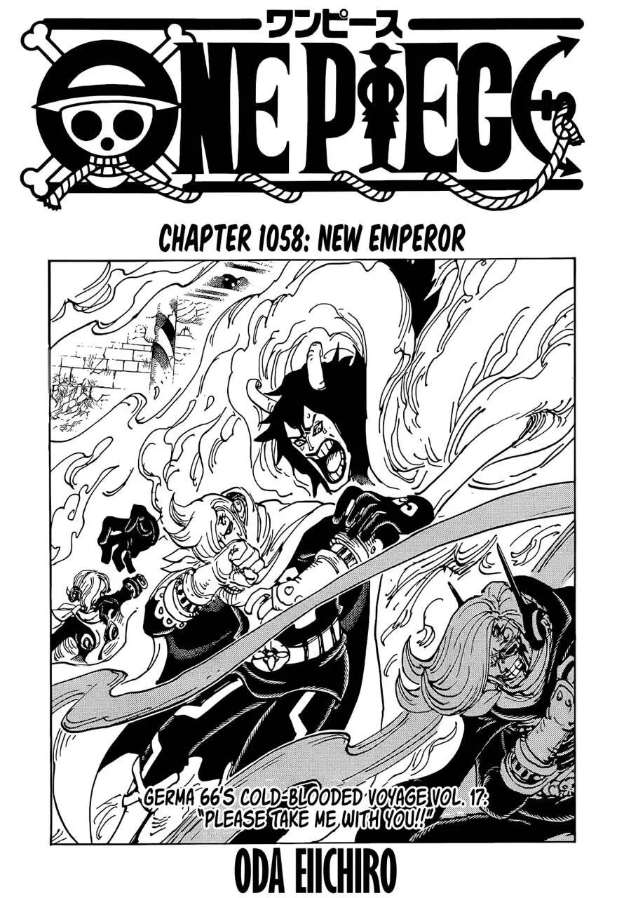 One Piece chương 1058, trang 1