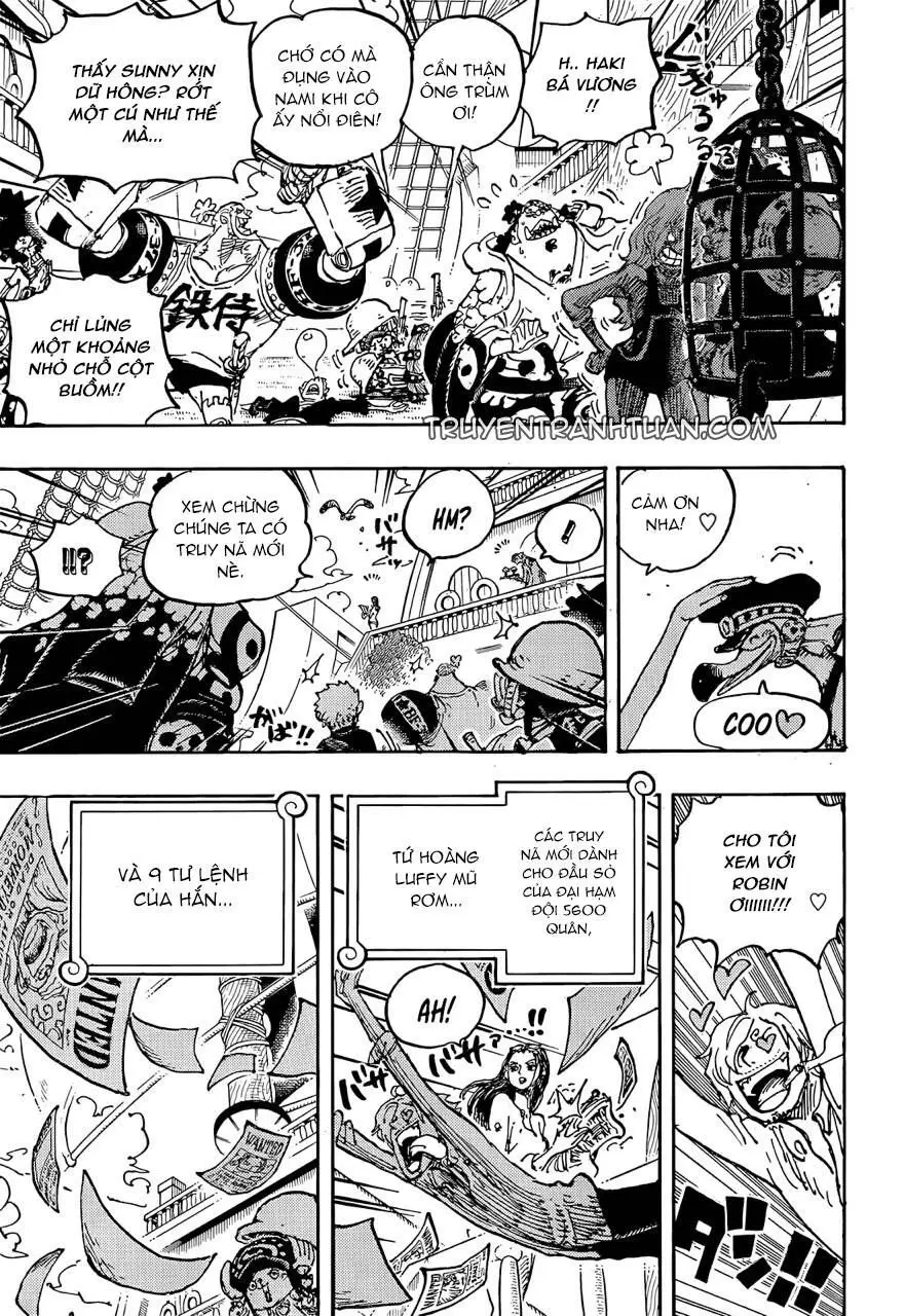 One Piece chương 1058, trang 3
