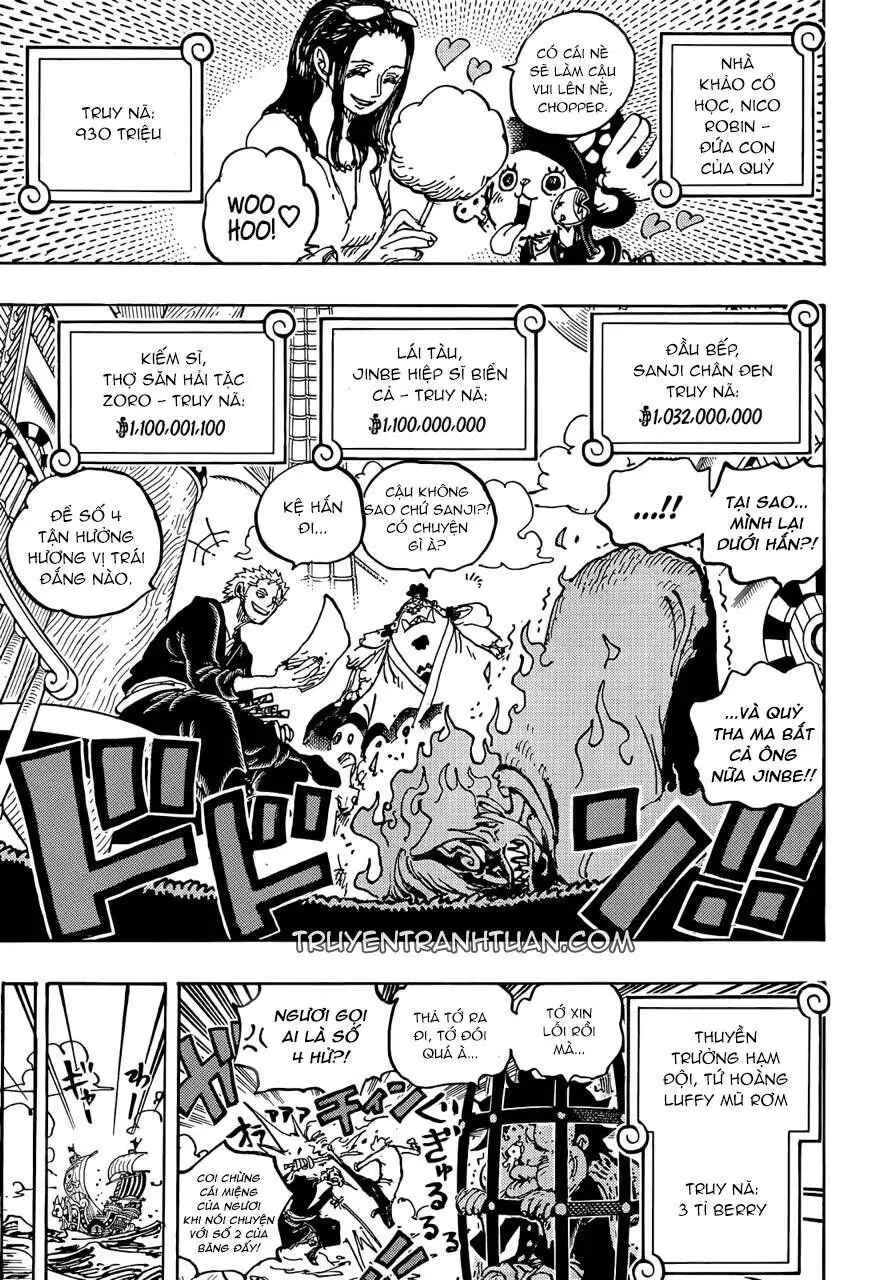 One Piece chương 1058, trang 5