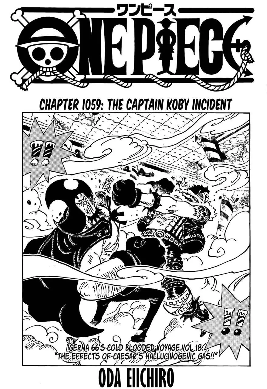 One Piece chương 1059, trang 2