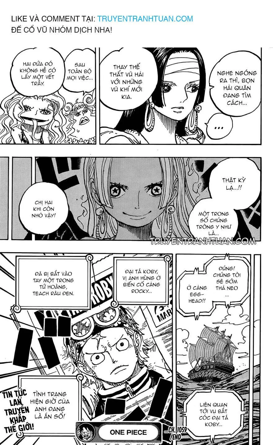 One Piece chương 1059, trang 17