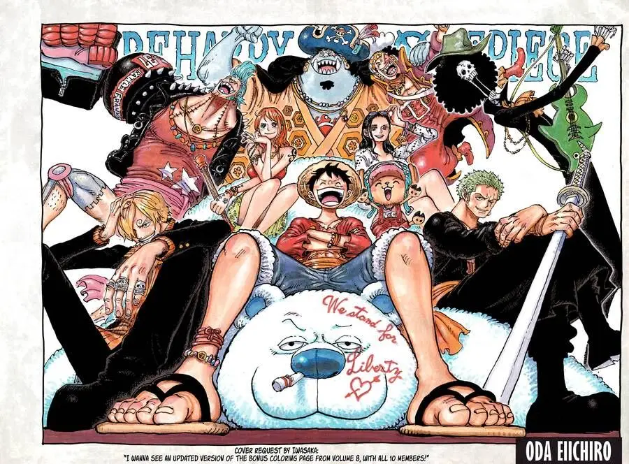 One Piece chương 1060, trang 2