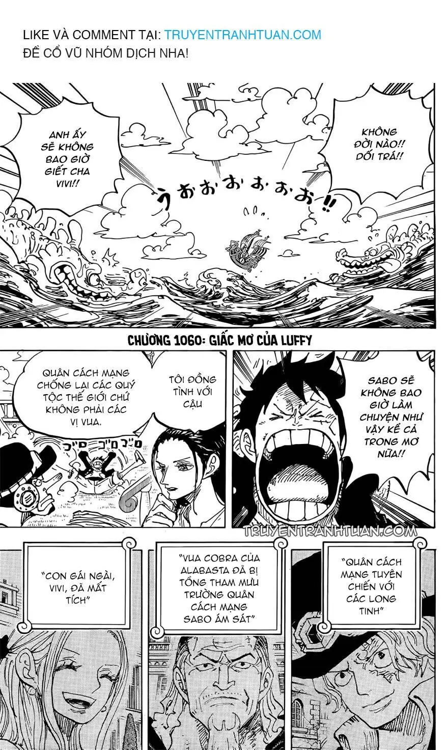One Piece chương 1060, trang 3