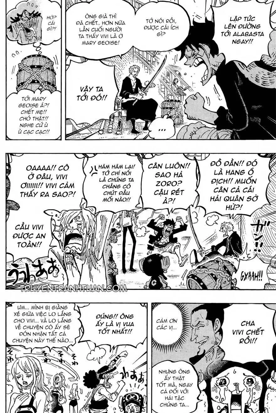 One Piece chương 1060, trang 4
