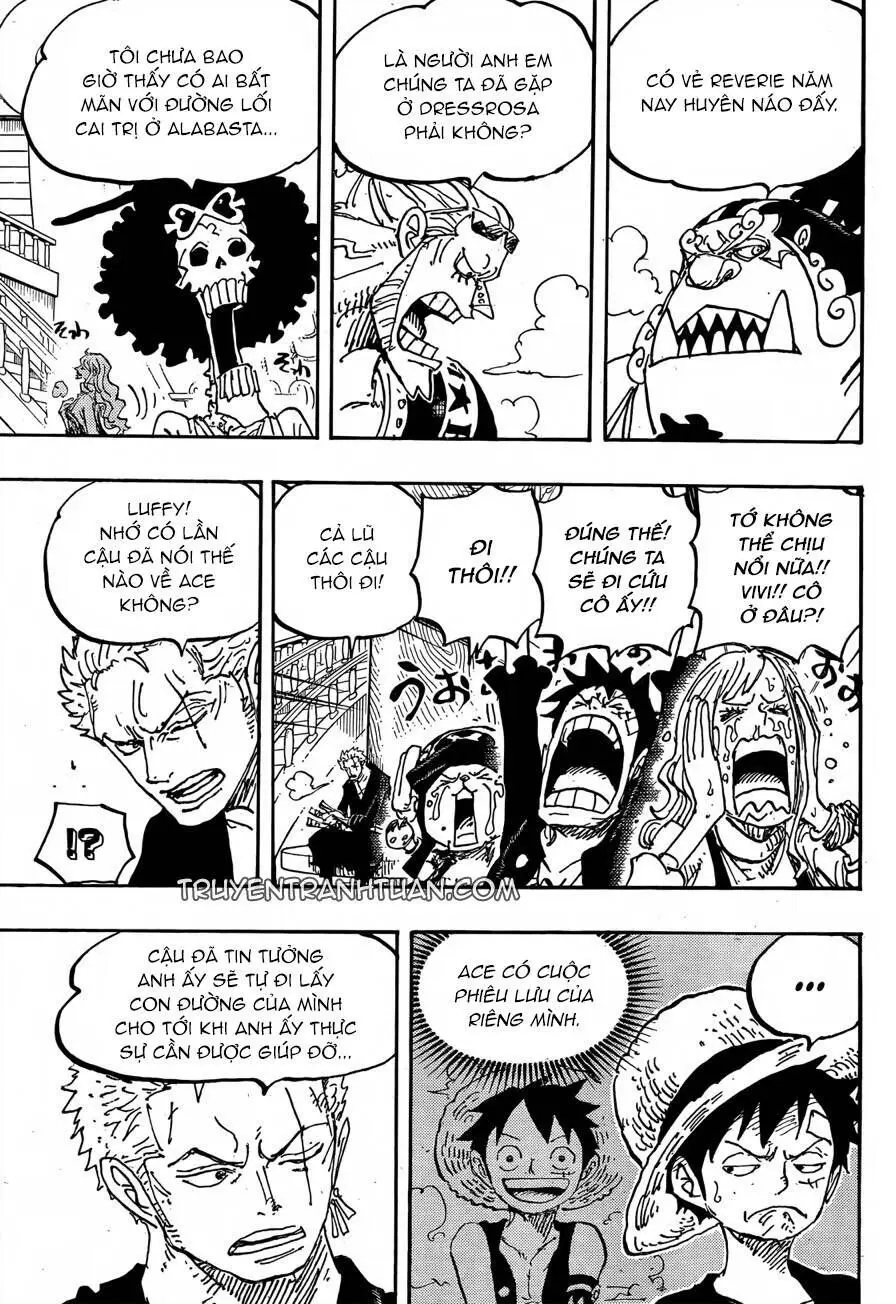 One Piece chương 1060, trang 5