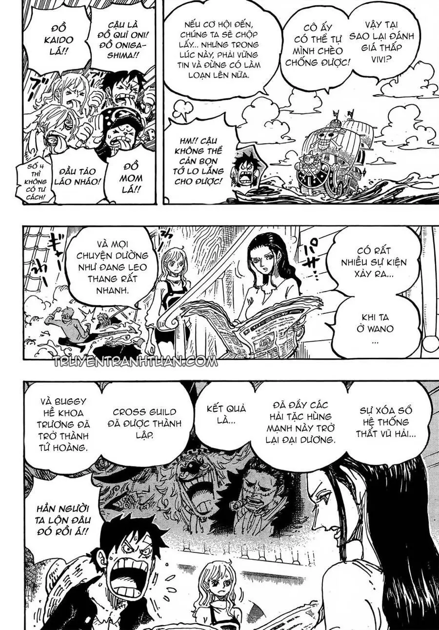 One Piece chương 1060, trang 6