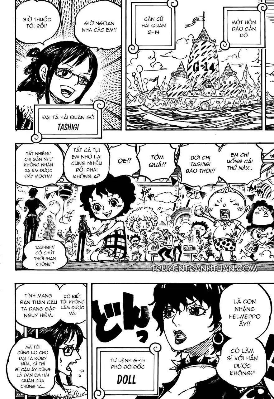 One Piece chương 1061, trang 9