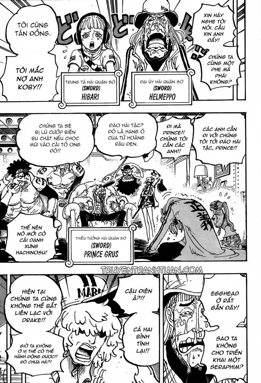 One Piece chương 1061, trang 10