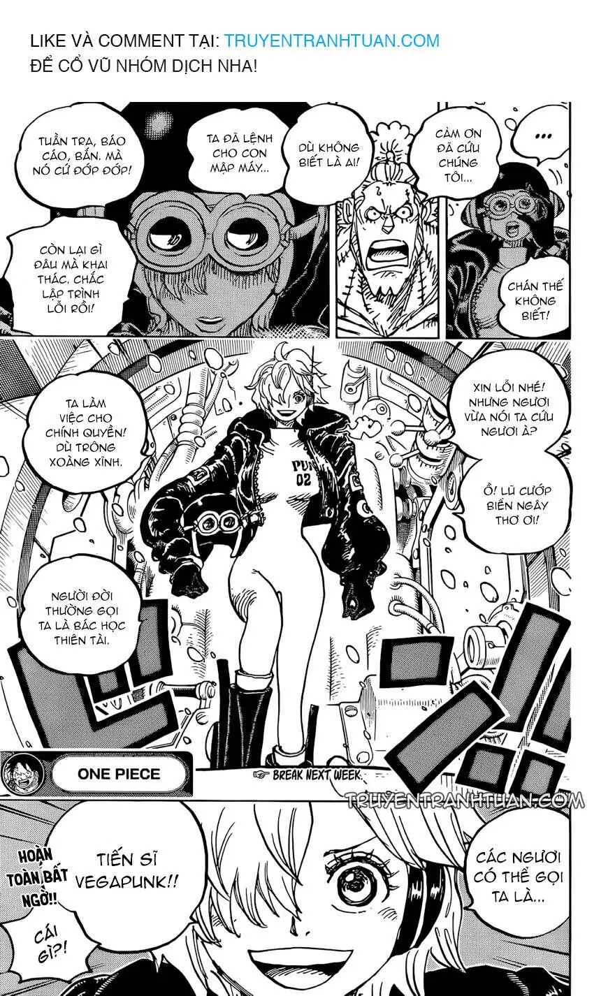 One Piece chương 1061, trang 14