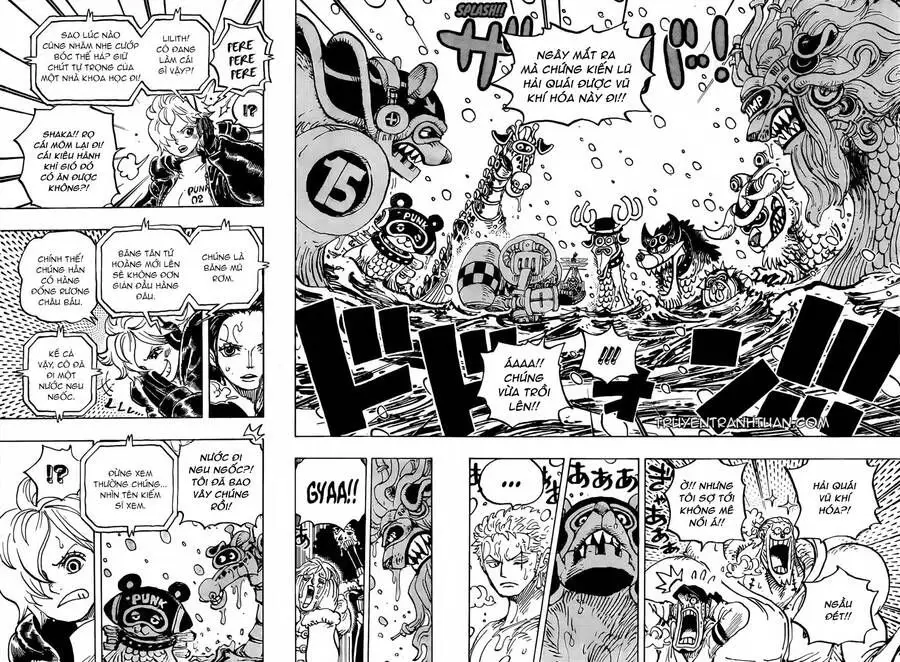 One Piece chương 1062, trang 5