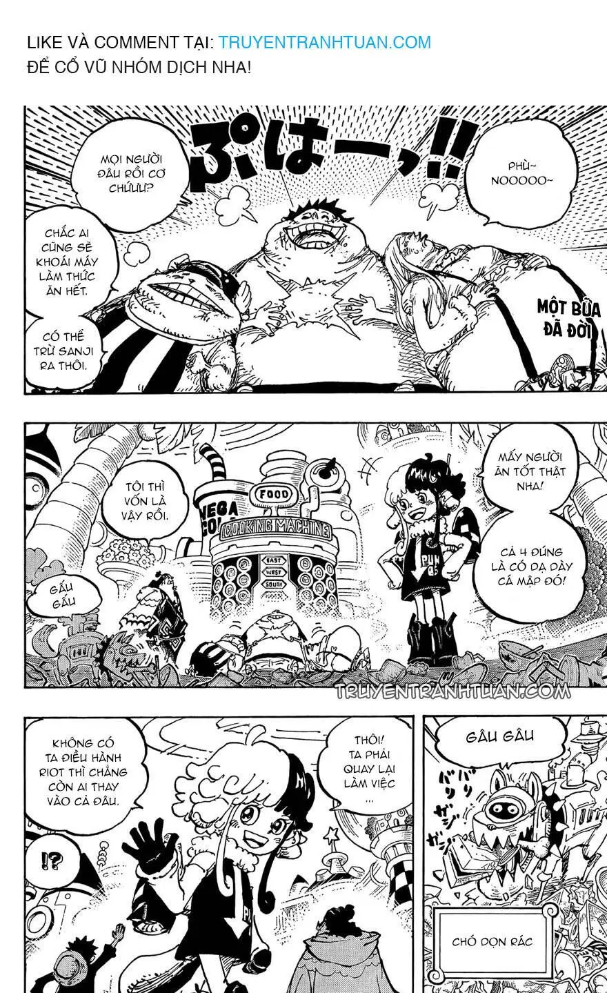 One Piece chương 1063, trang 3