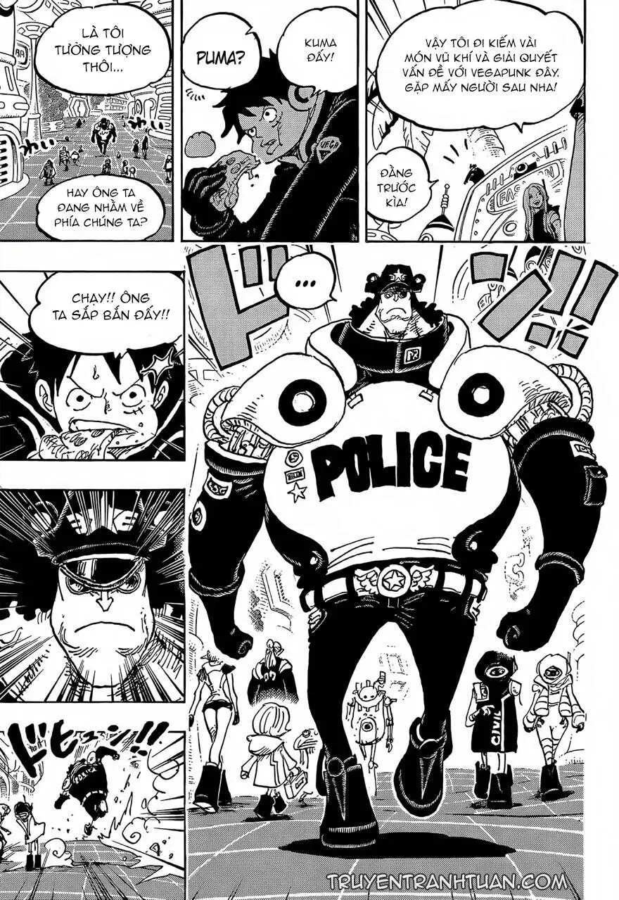 One Piece chương 1063, trang 6