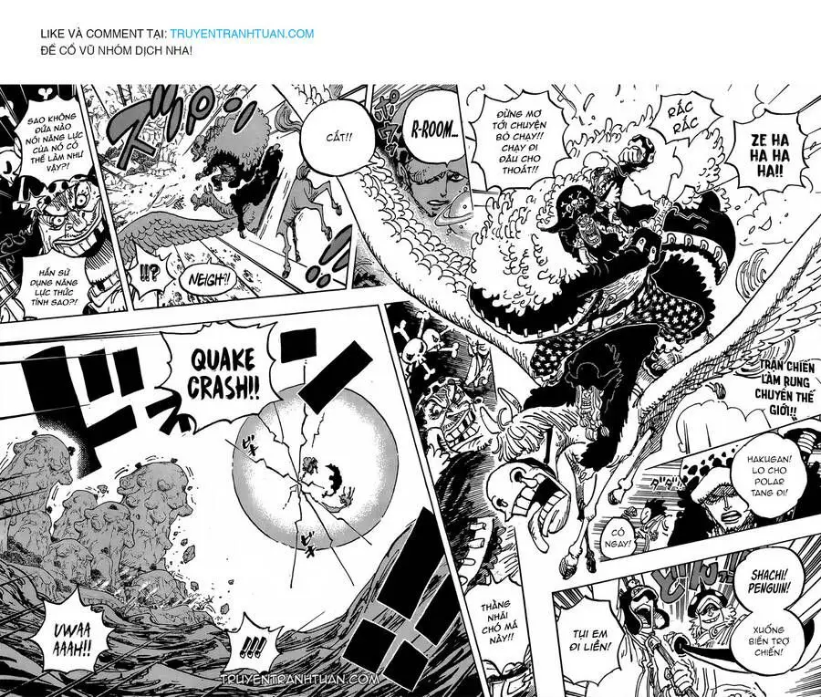 One Piece chương 1064, trang 2