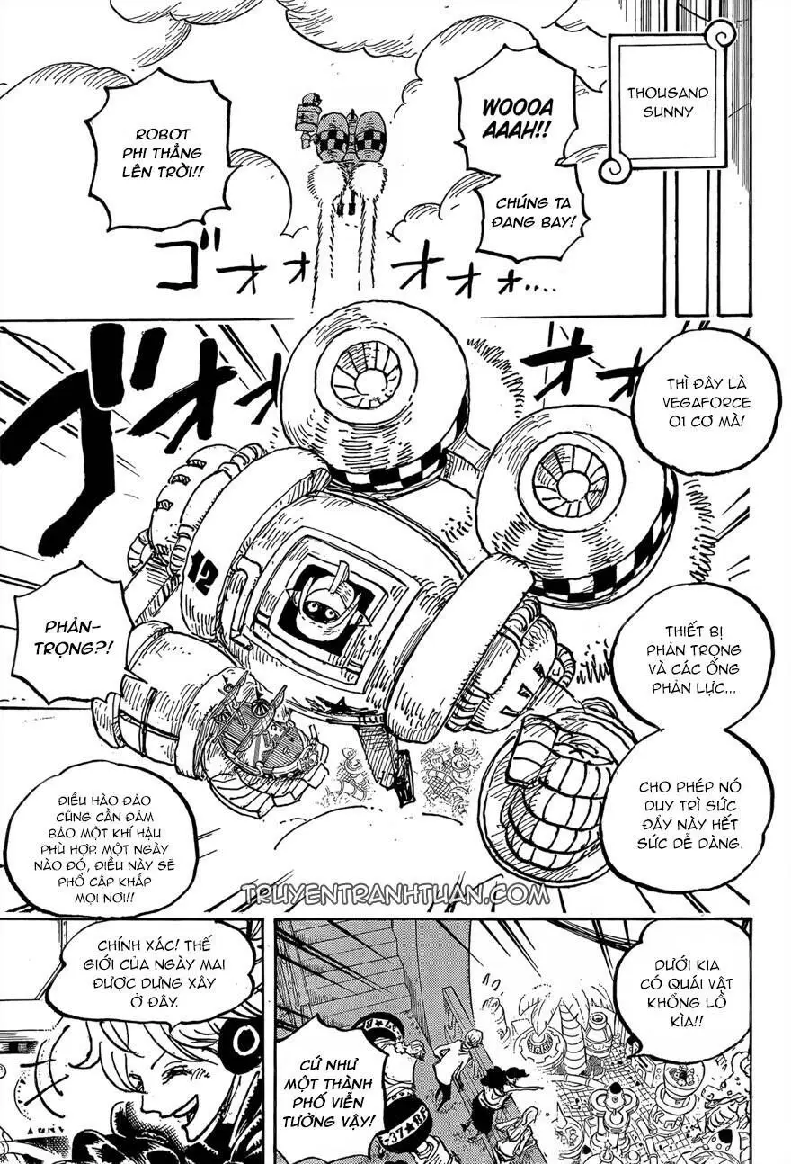 One Piece chương 1064, trang 12