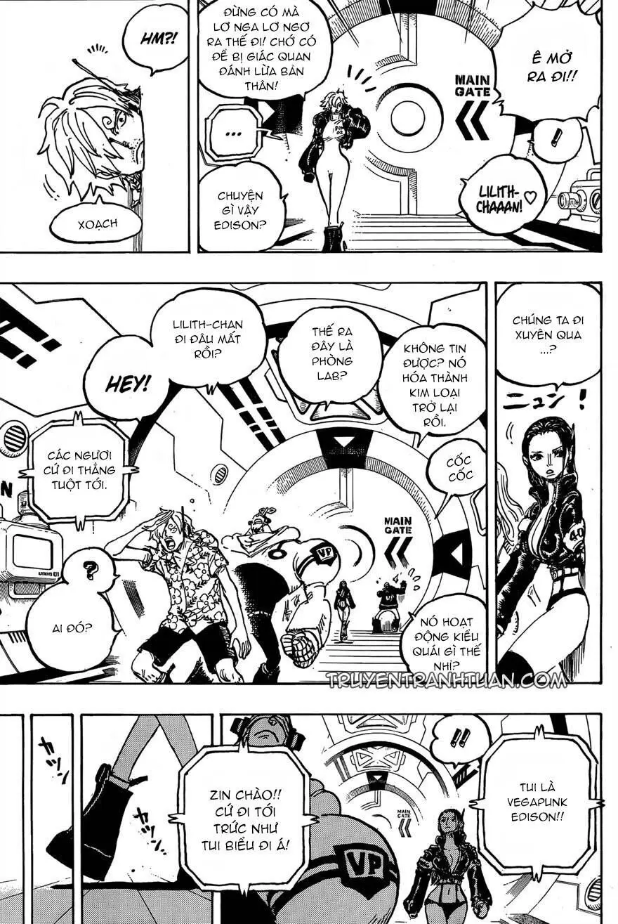 One Piece chương 1065, trang 6