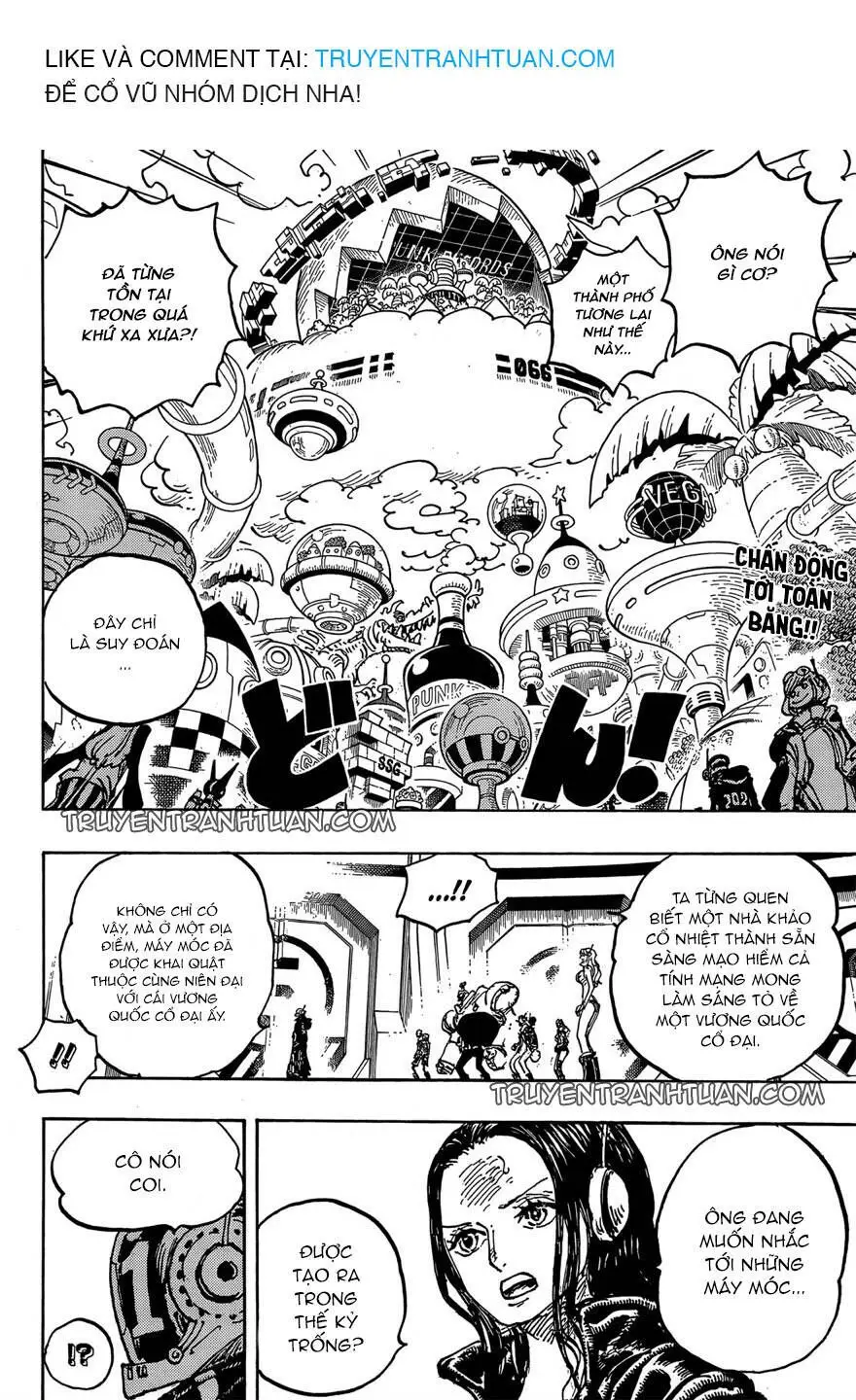 One Piece chương 1066, trang 2