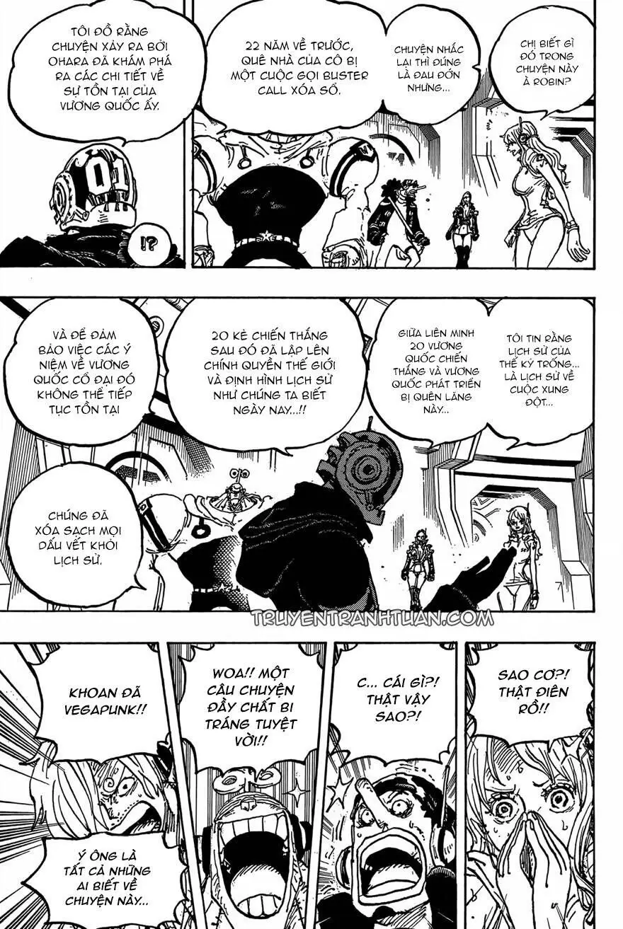 One Piece chương 1066, trang 3