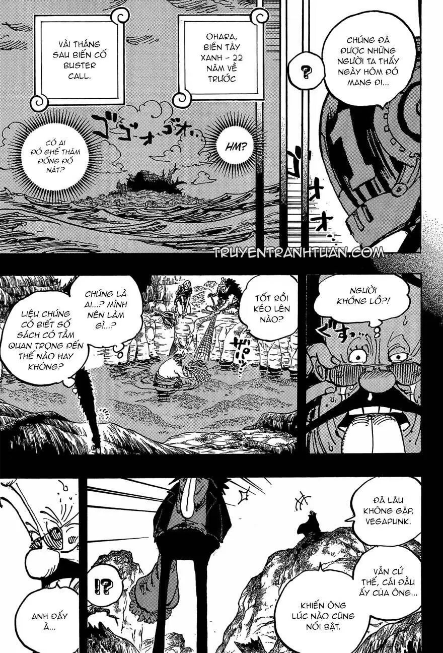 One Piece chương 1066, trang 9