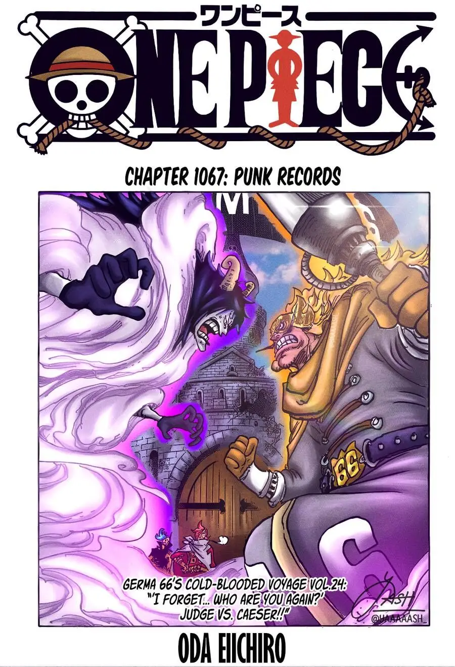 One Piece chương 1067, trang 2
