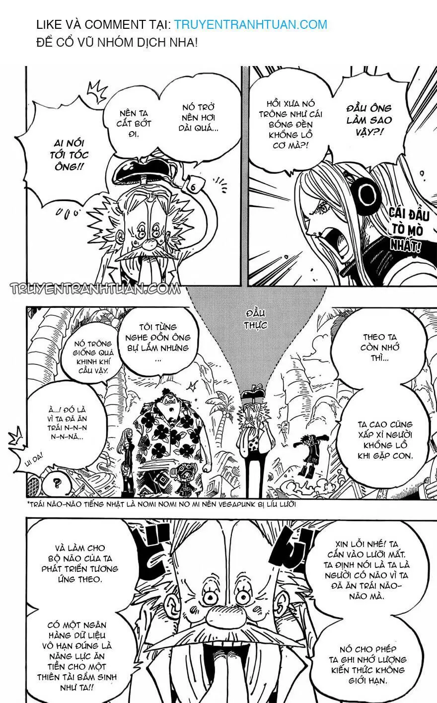 One Piece chương 1067, trang 3