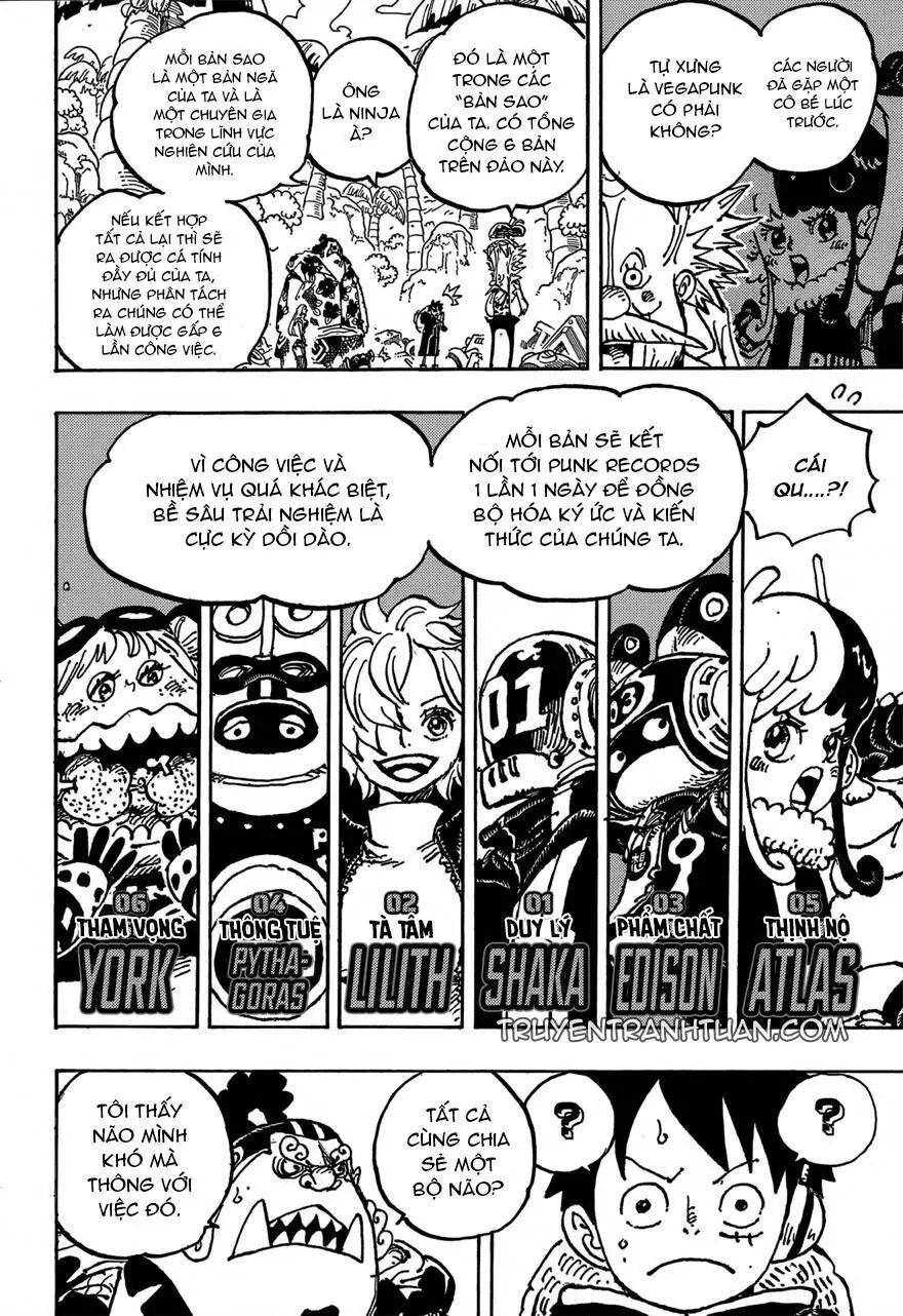 One Piece chương 1067, trang 5