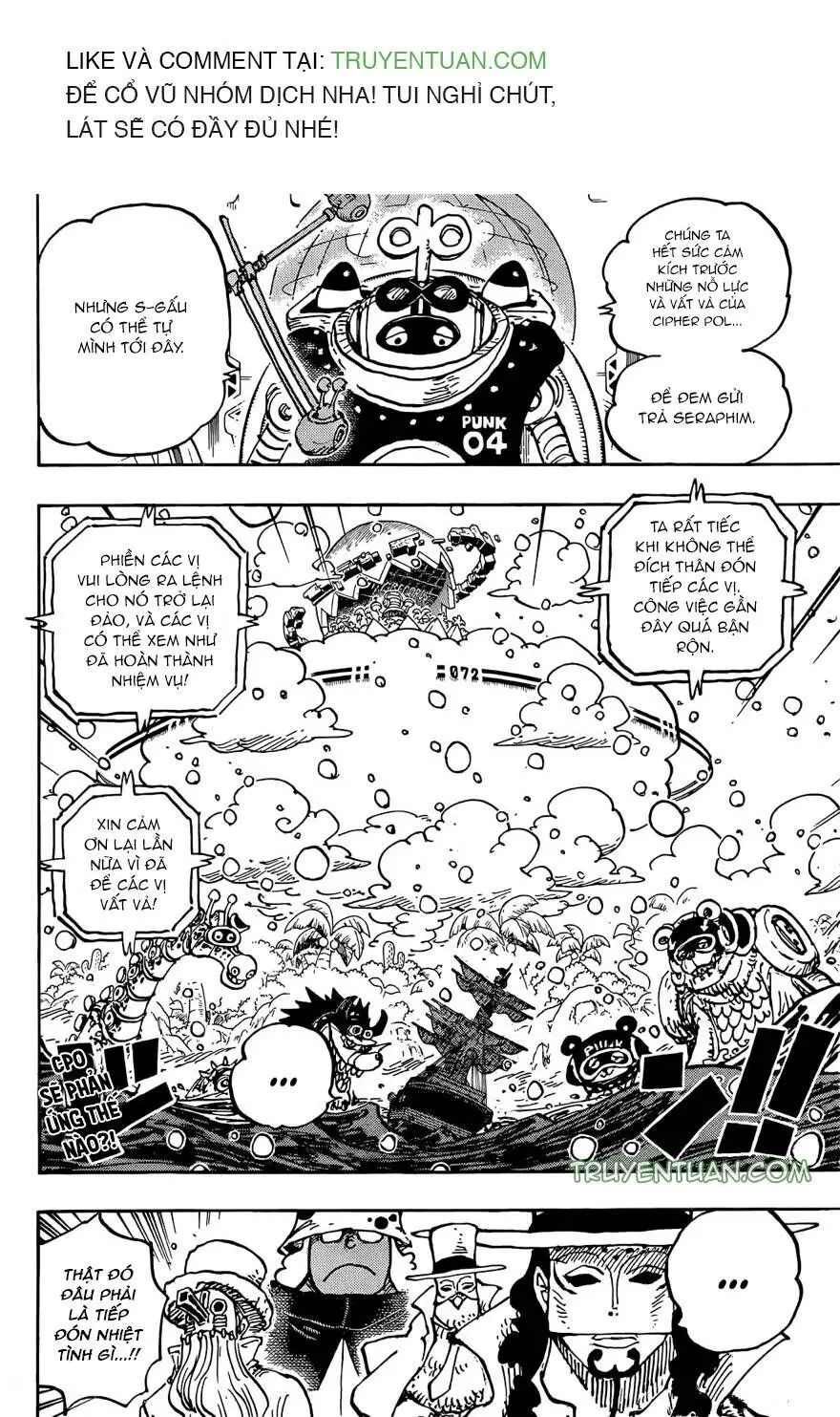 One Piece chương 1068, trang 3
