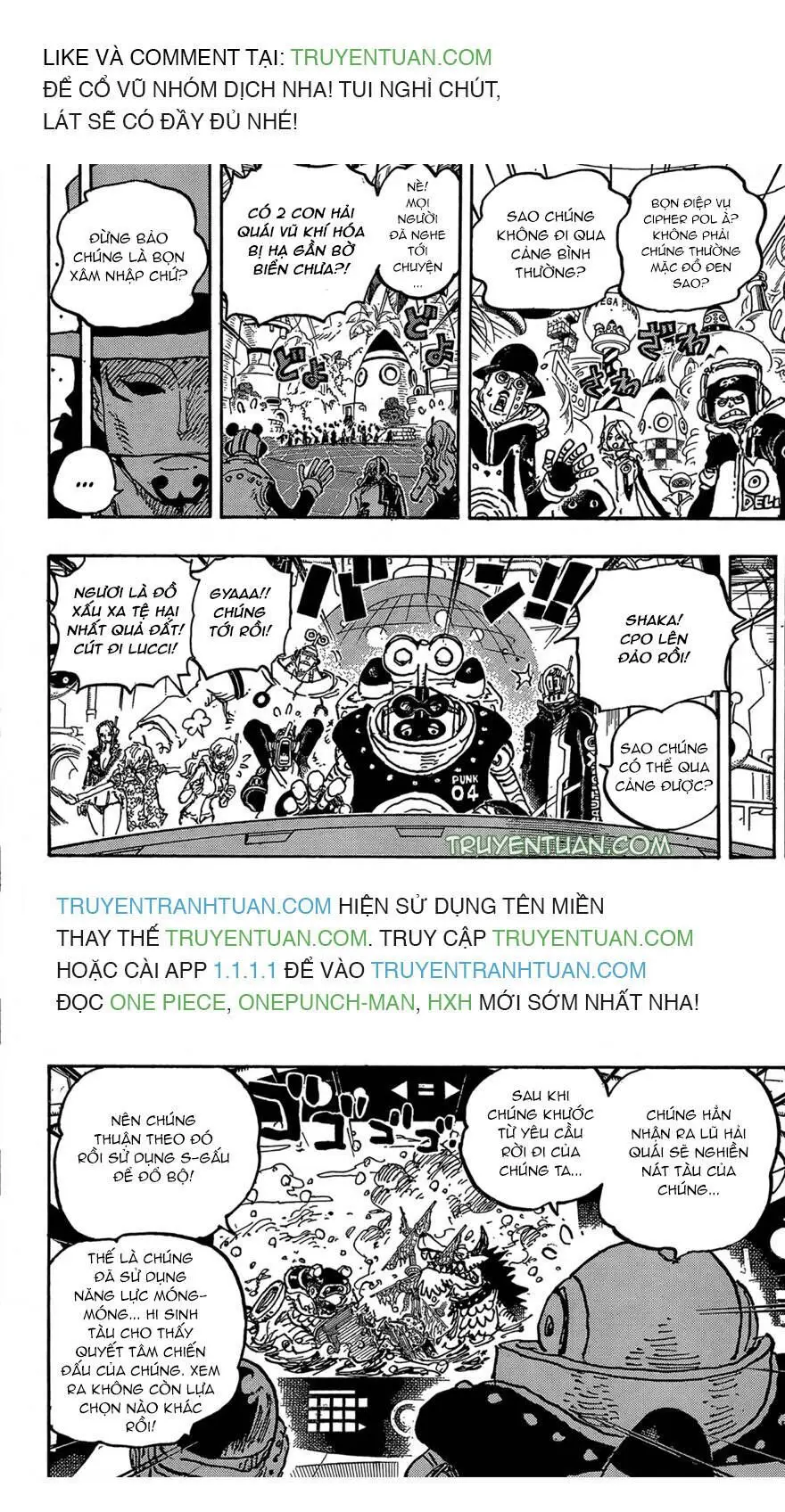 One Piece chương 1068, trang 11