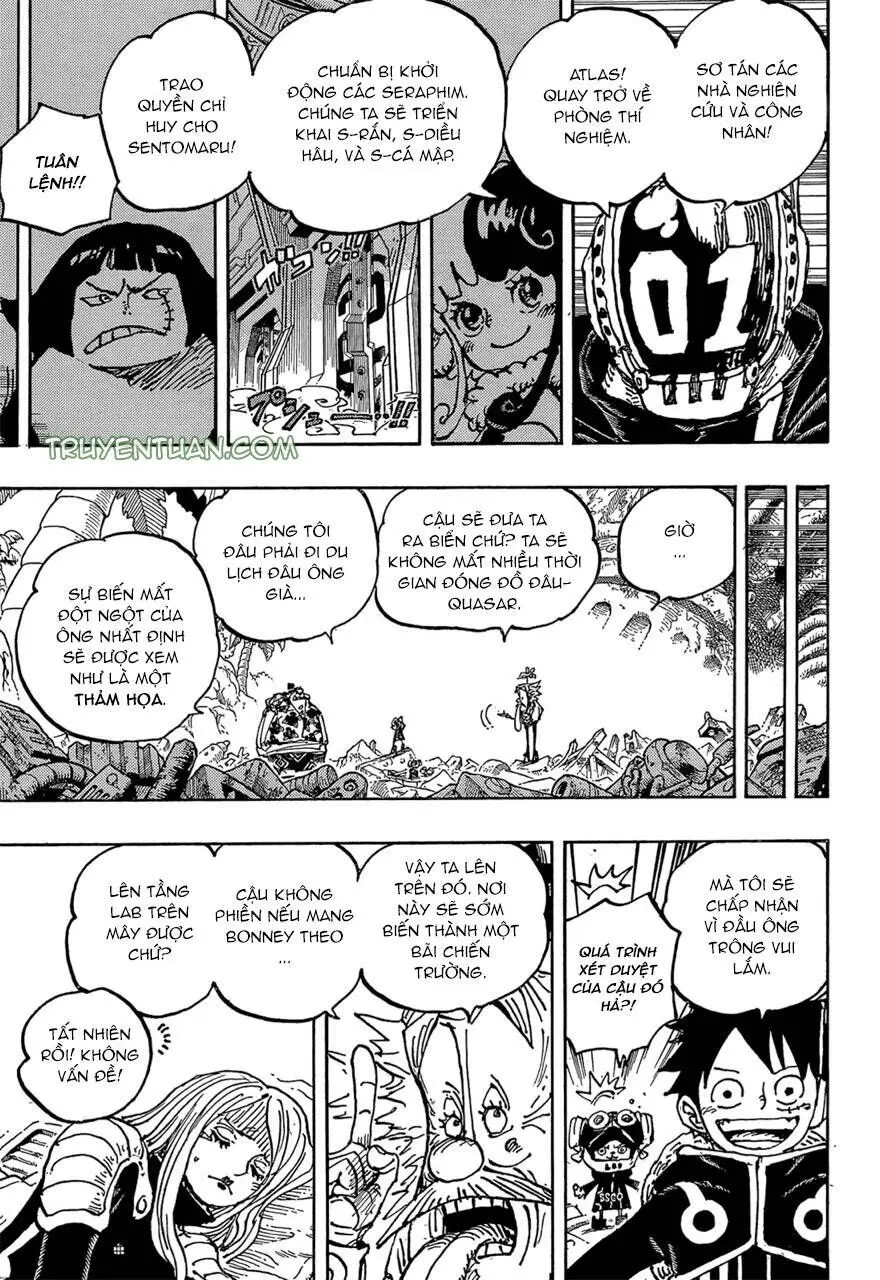 One Piece chương 1068, trang 12