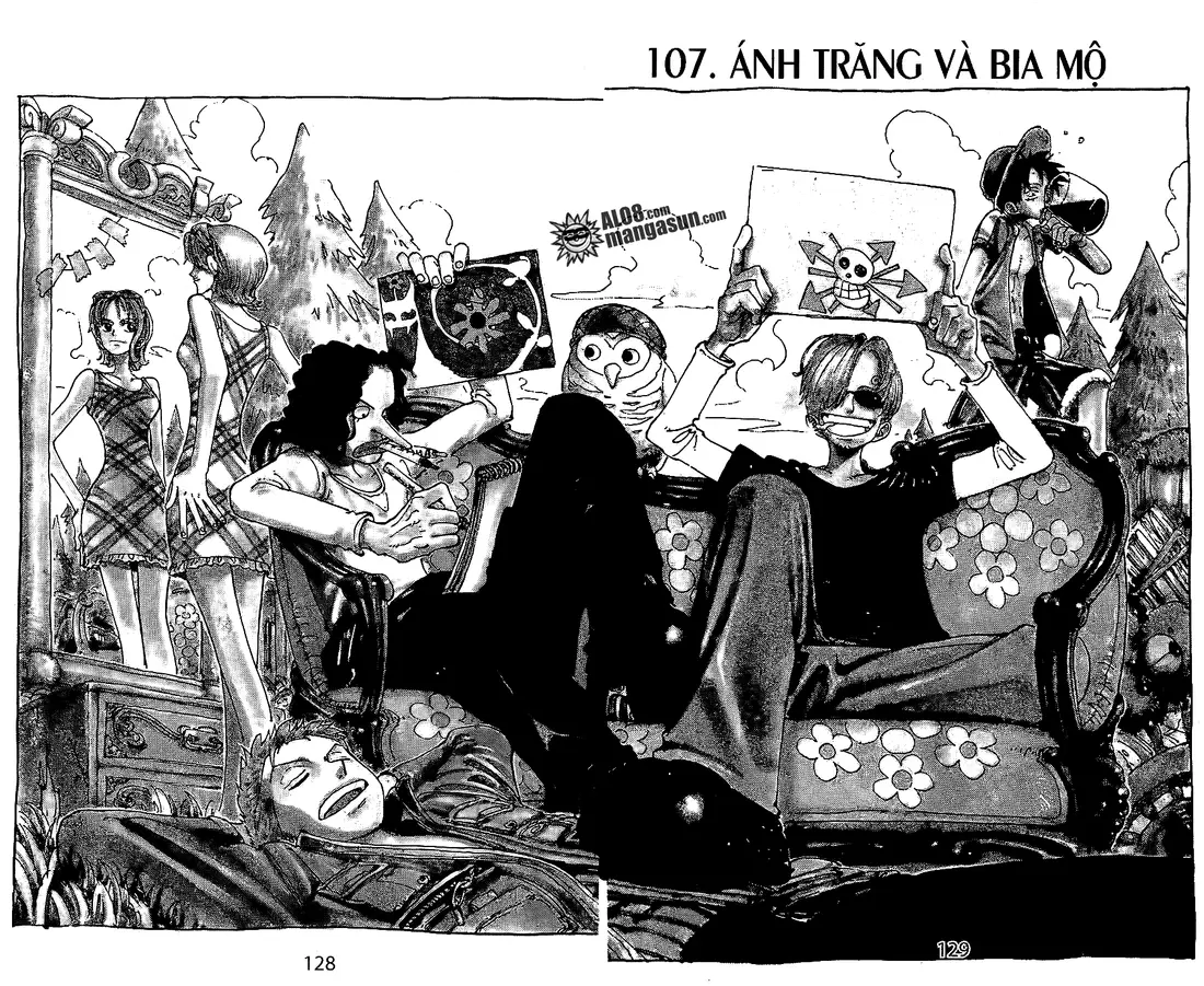 One Piece chương 107, trang 1